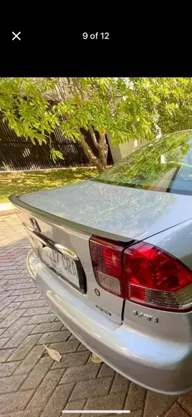 Ducktail karet rubber ex honda civic universal like new