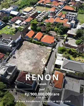 Tanah Denpasar Renon Sebelah Sekolah International Trihita Alam