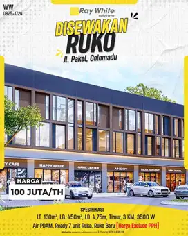 Kesempatan Emas! Ruko Strategis Siap Pakai di Kawasan Bisnis Colomadu