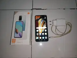 Redmi 10 Ram/Rom 4/64 Mulus, SECOND LIKE NEW !!