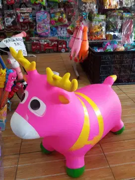 mainan anak jumping karet ada musik