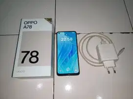 Oppo A78 4g Ram/Rom 8/256, SECOND MULUS SEKALI!!