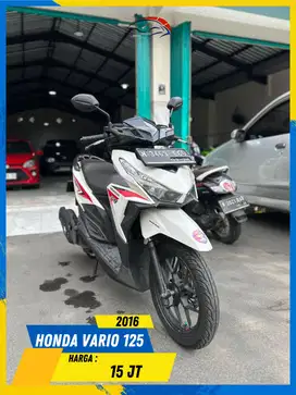 HONDA VARIO 125 2016 MESIN DIJAMIN AMAN HIKMAH MOTOR KEPUH