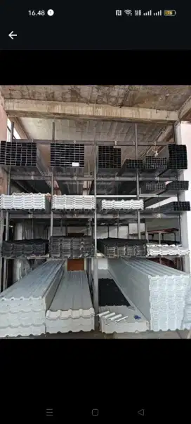 Galvalum dan plafond PVC murah