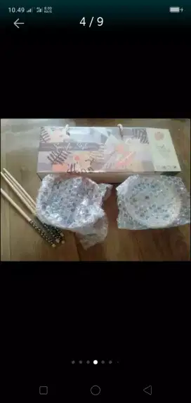 Mangkok jepang 2 pcs + sumpit