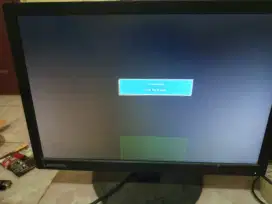 Monitor Lenovo E2054 Layar bergaris
