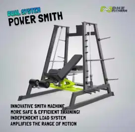 Power Smhit Machine Dual System Upper DHZ D602 Alat Fitness Gym Comerc