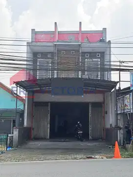 Ruko Pinggir Jalan Raya Ramai Dekat Tol Pakis & Bandara Untuk Usaha