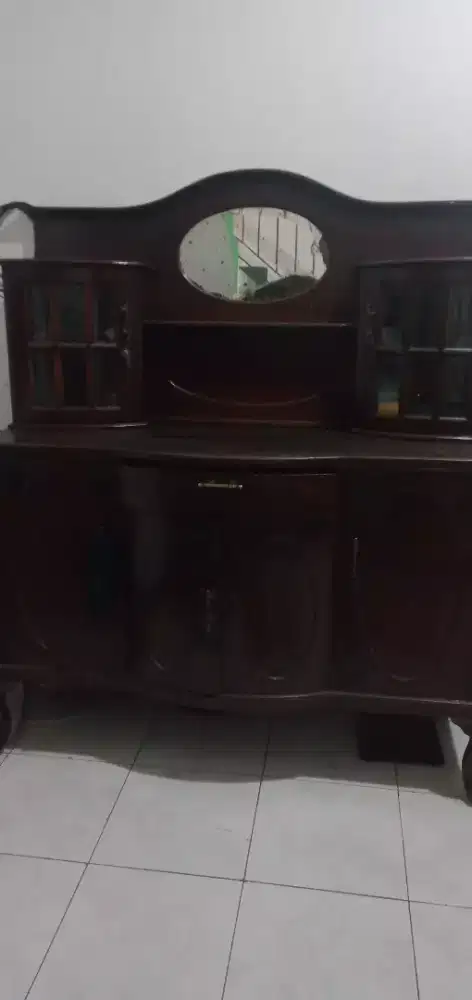 Dijual meja bupet jati