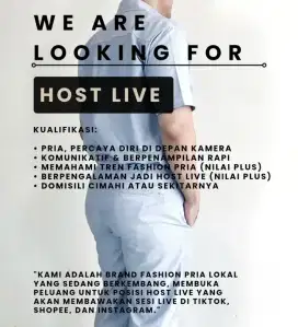 Host Live (Pria)