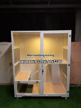 Kandang kucing premium