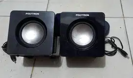 Polytron Box/Salon Speaker Woofer Pasif 3,5inch Bass Mantap,murah,NE T