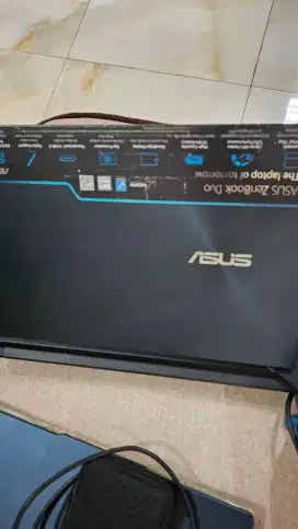 Dijual Asus Zenbook Duo UX482EG Dark Blue