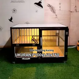 Kandang kucing premium