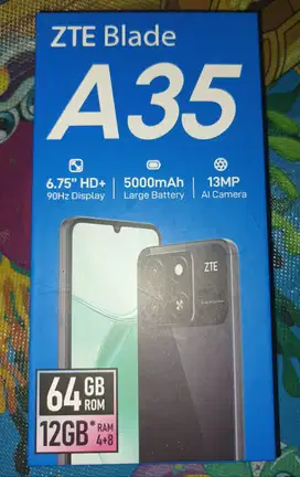 ZTE Blade A35 (4+8GB/64GB) Starry Black