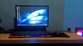 Pc gaming Amd ryzen 5 4600G fulset siap pakau