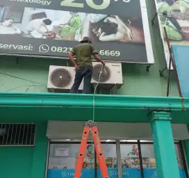 Service AC kulkas mesin cuci pompa air