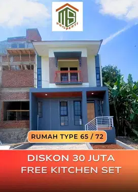Di jual Hanya 619 juta + diskon 30 juta + bonus kitchen set