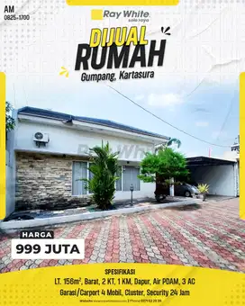 Kesempatan Emas! Rumah Cluster Siap Huni di Gumpang, Kartasura