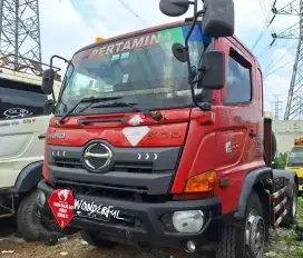 Hino Lohan 500 SG 260 Ti Traktor Head Trailer Merah Bio Solar Turbo