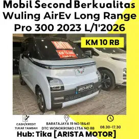 Wuling AirEv Long Range Pro300 2023 L/1'2026 KM 10RB ASLI!