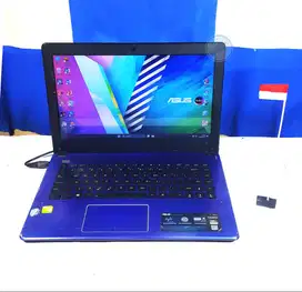 Laptop Asus Core i5 Dual VGA NVdia Gaming Editing Desain