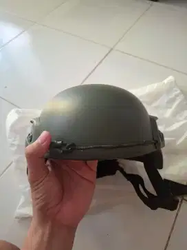 Dijual cepat helm tni asli