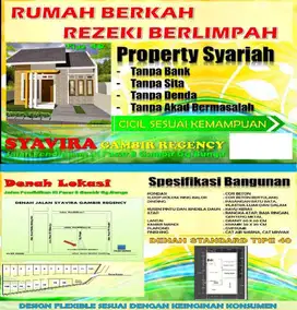 dijual murah diperumahan syariah dengan tampilan mewah ditembung
