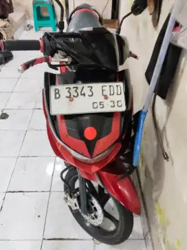 Yamaha Mio soul GT F1 th 2014/2015 plat 2030 PJK baru byr mesin ok