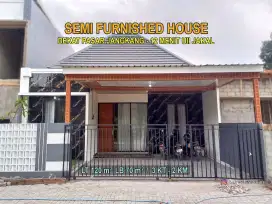 Rumah Cantik 12 menit Kampus UII Jogja Jalan Kaliurang Pasar Jangkang