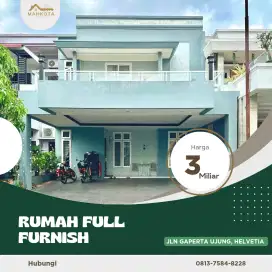 RUMAH FULLY FURNISHED JALAN GAPERTA