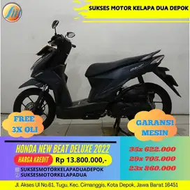 HONDA NEW BEAT DELUXE 2022 CASH/KREDIT DP MURAH ANGSURAN RINGAN