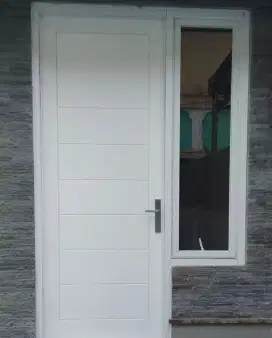 Kusen aluminium Dan pintu, jendela kaca