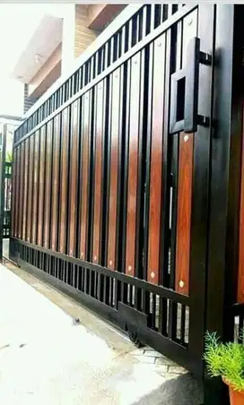 harga pagar woodplank