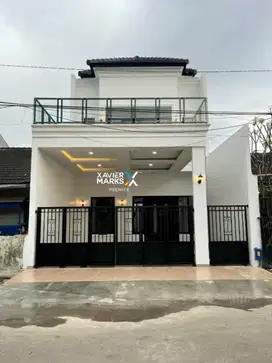 Rumah baru minimalis murah modern minimalis danau sawojajar malang
