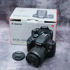 kamera Canon 4000d lensa kit 18-55