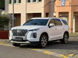 2021 Hyundai Palisade Signature 2.2 Diesel AT Putih Record Siap TT