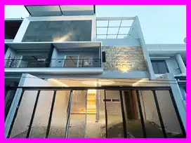 Dhyana Rumah baru semi furnish ukuran 6x15m di Duri Kepa