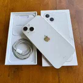 iPhone 13 128GB Black Fullset Second Like New Garansi iBox 8 Bulan
