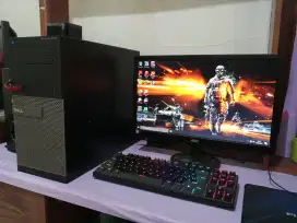Pc gaming (intel core i5,,ram 8gb,,vga nvidia 2gb,,monitor 19inch)