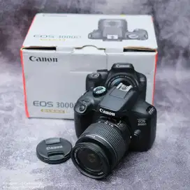 Canon 3000d lensa kit 18-55 (Second)