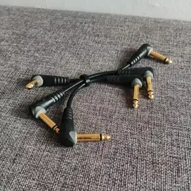 Klotz kabel jumper jack efek gitar bass