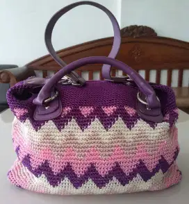 Dijual murah tas rajutan home made