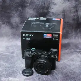 Sony a6300 lensa kit 16-50(Second)
