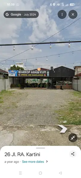 Di sewakan sewA tanah bekas usaha warkop pusat kota binjai