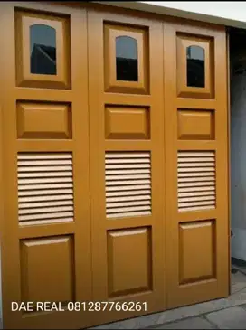 pintu garasi sliding aluminium