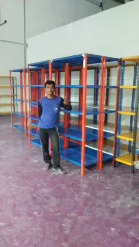 Rak besi rak perlengkapan kantor