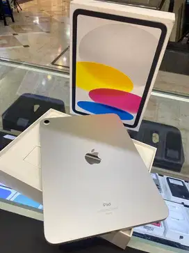 Apple Ipad gen 10 256 silver wifi only ex ibox fullset
