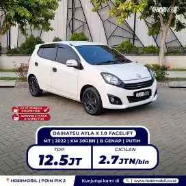 Ayla X 1.0 Facelift MT Thn 2022