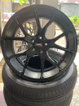 Velg HSR black 20 ex mazda cx 9